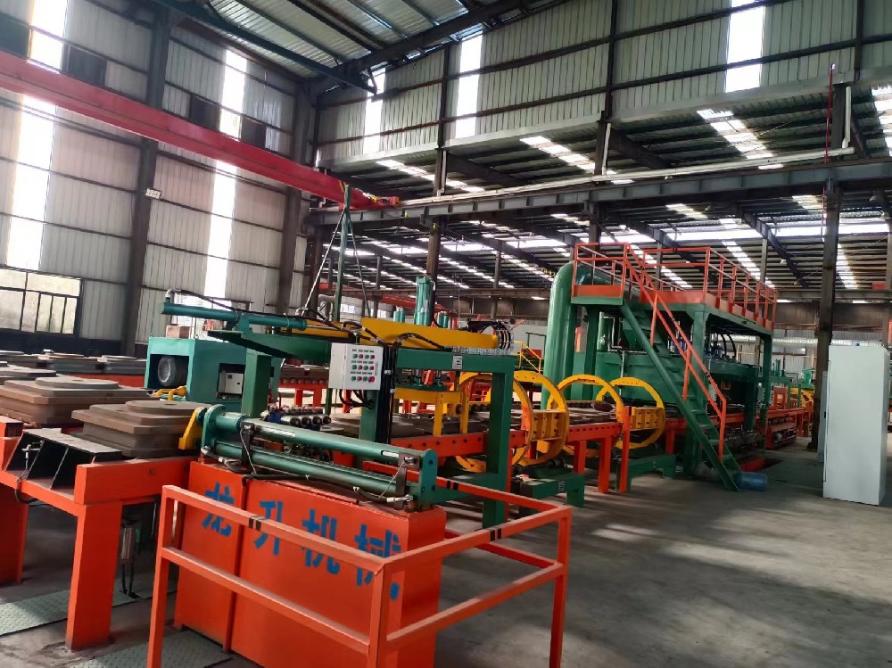 铁型覆砂铸球生产线